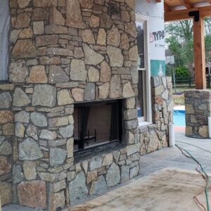 Fieldstone_Stone_fireplace